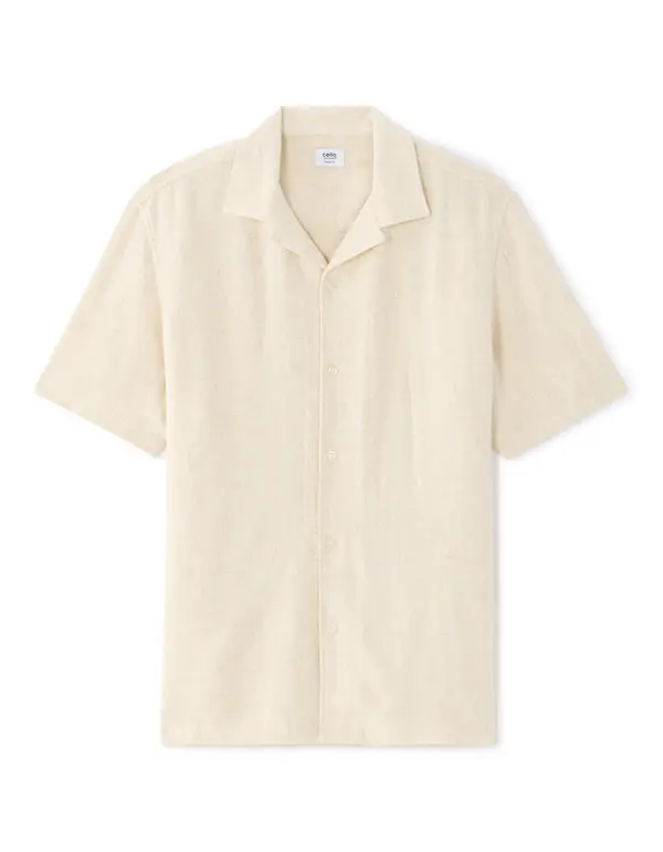 Celio Мъжка риза с къс ръкав Celio Paxo