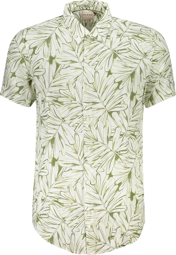 GUESS JEANS Мъжка риза с къс ръкав GUESS