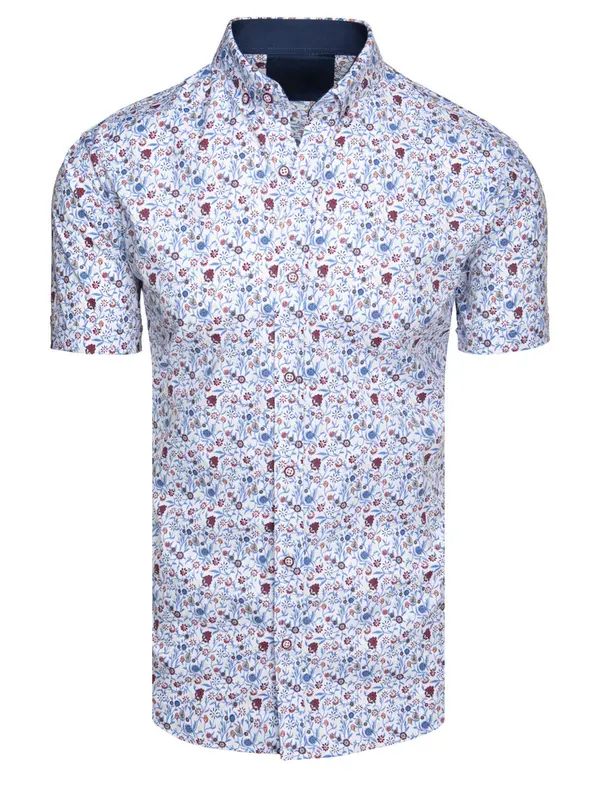 DStreet Мъжка риза slim fit с шарки