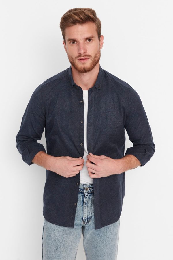 Trendyol Мъжка риза Trendyol Burgundy