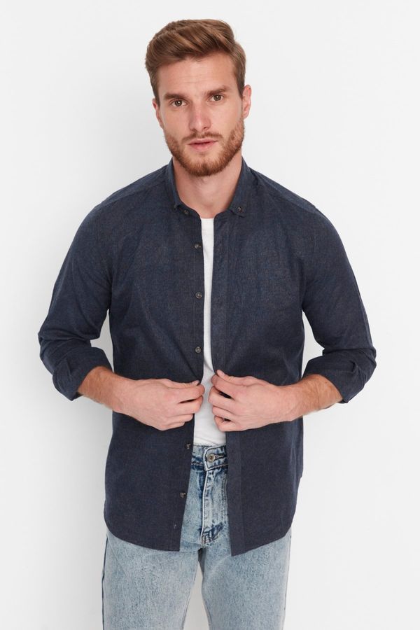 Trendyol Мъжка риза Trendyol Burgundy