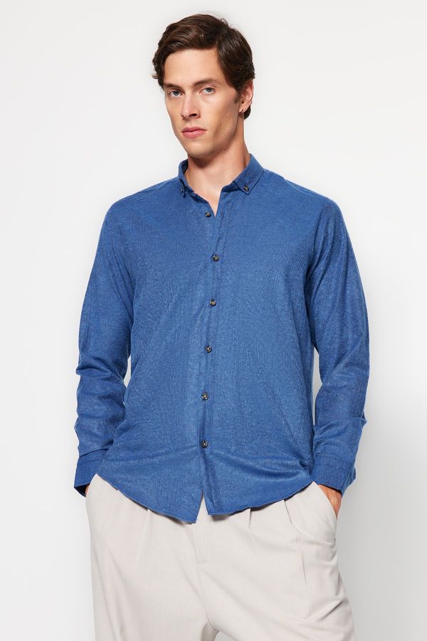 Trendyol Мъжка риза Trendyol Burgundy