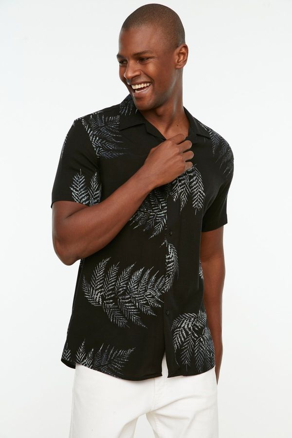 Trendyol Мъжка риза Trendyol Patterned
