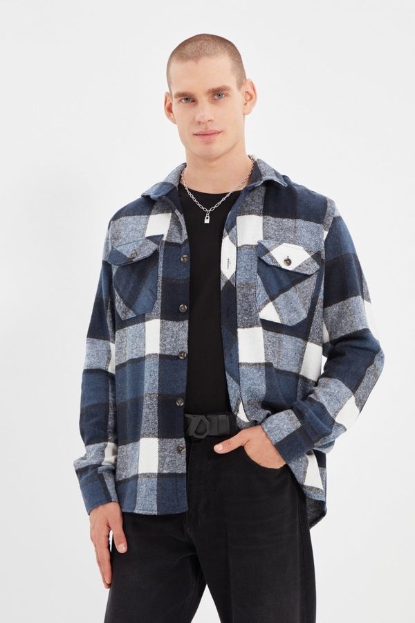 Trendyol Мъжка риза Trendyol Patterned