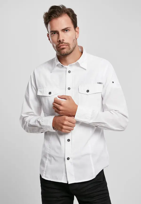 Brandit Мъжка риза  Urban Classics Slim Fit