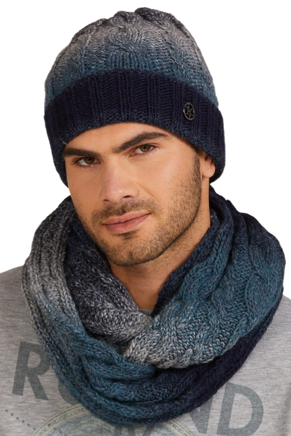 Kamea Мъжка шапка с шал. Kamea Jeans