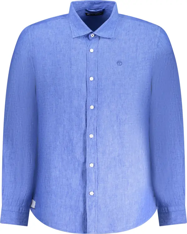 North Sails Мъжка синя риза с дълъг ръкав