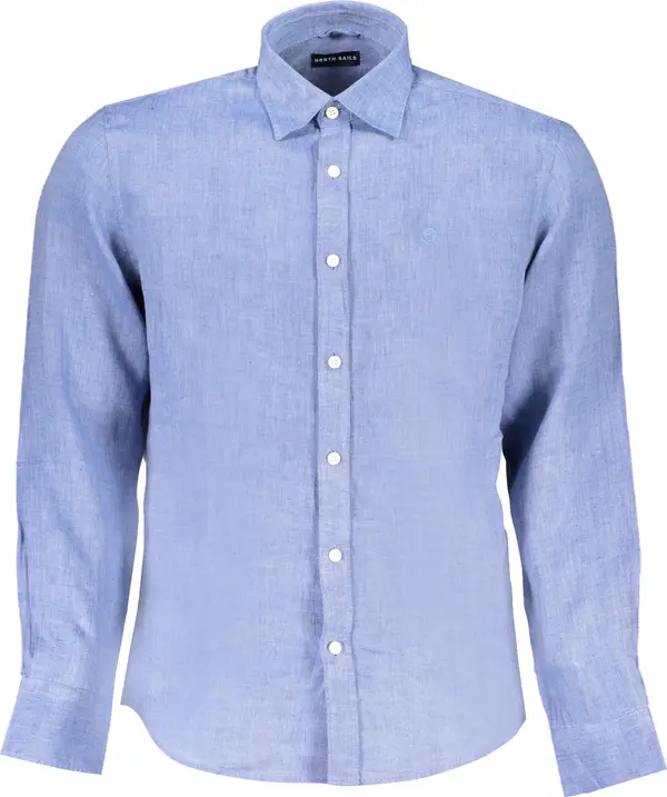 North Sails Мъжка синя риза с дълъг ръкав