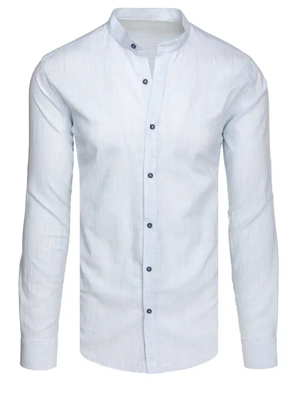 DStreet Мъжка синя риза slim fit