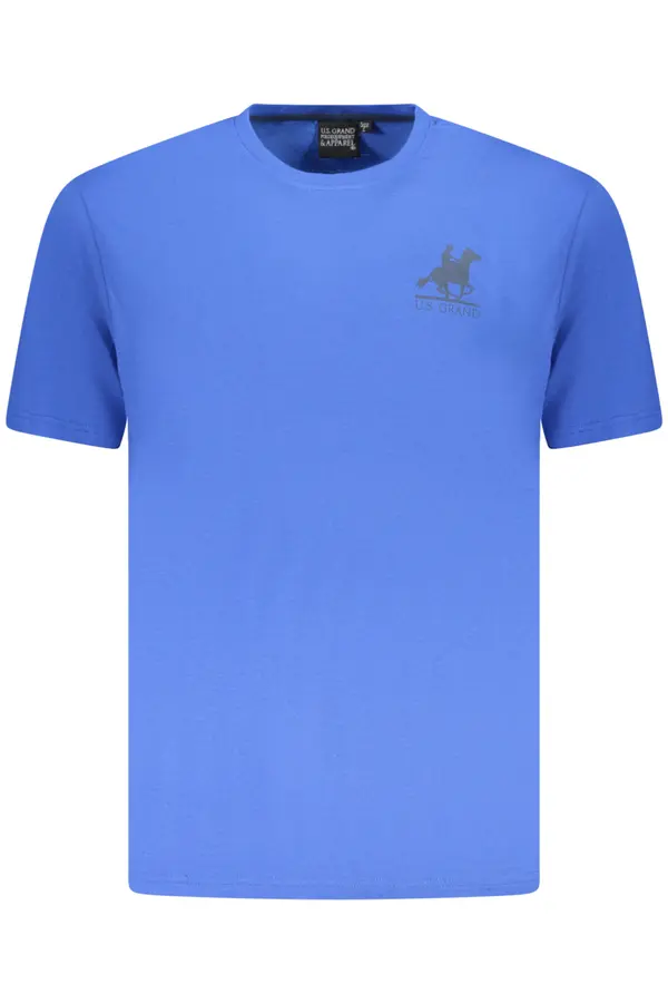 U.S. GRAND Мъжка синя тениска US Grand Polo