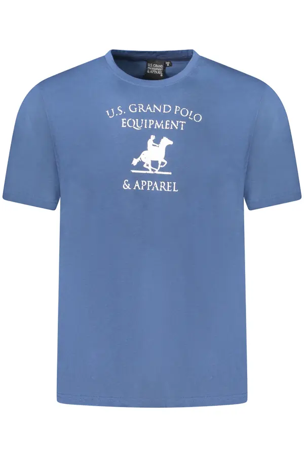 U.S. GRAND Мъжка синя тениска US Grand Polo