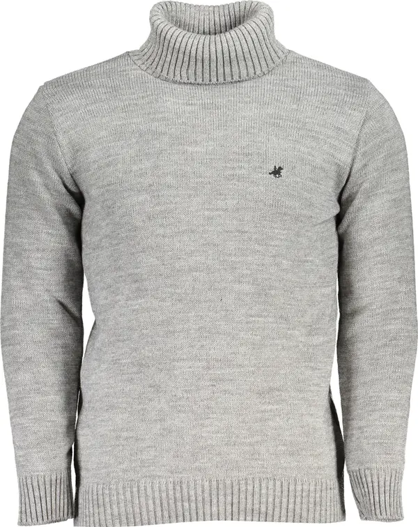 U.S. GRAND Мъжка сива поло яка