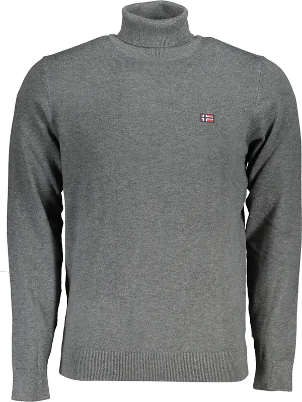 NORWAY 1963 Мъжка сива поло яка Норвегия 1963