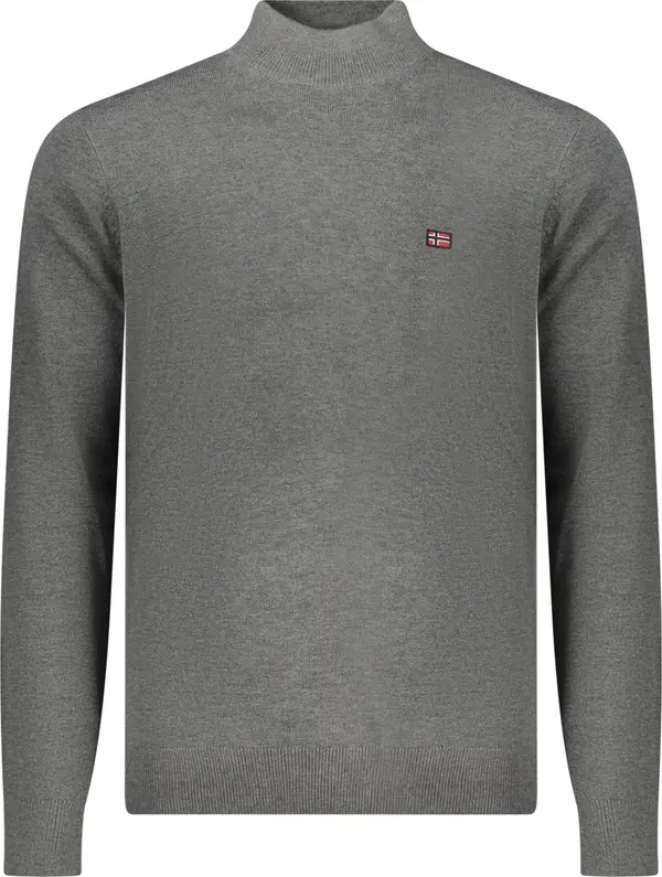 NORWAY 1963 Мъжка сива поло яка Норвегия 1963