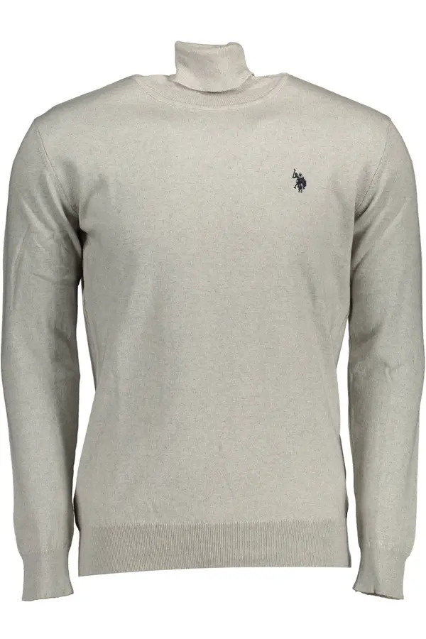 US Polo Assn Мъжка сива поло яка