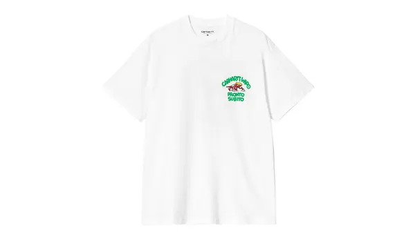 Carhartt Wip Мъжка тениска Carhartt WIP Pronto бяла