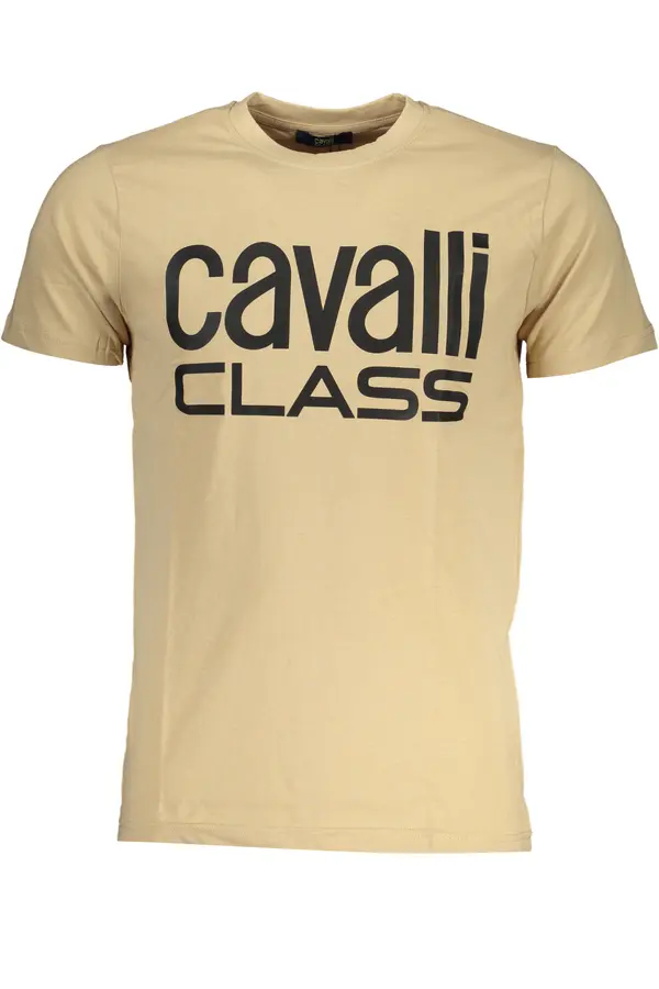 Cavalli Class Мъжка тениска Cavalli Class бежова