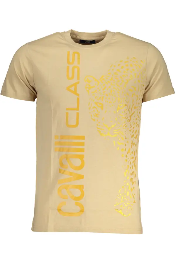 Cavalli Class Мъжка тениска Cavalli Class бежова