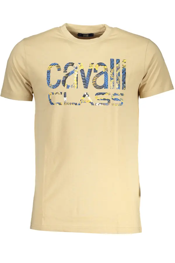 Cavalli Class Мъжка тениска Cavalli Class бежова