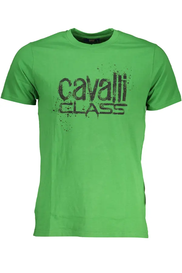 Cavalli Class Мъжка тениска Cavalli Class в зелено