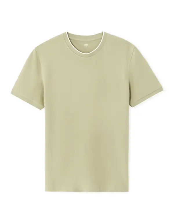 Celio Мъжка тениска Celio Netaimti, зелена