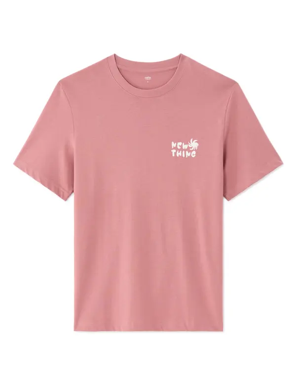 Celio Мъжка тениска Celio Nexsun, розова