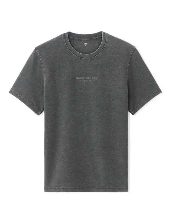 Celio Мъжка тениска Celio Penaitext