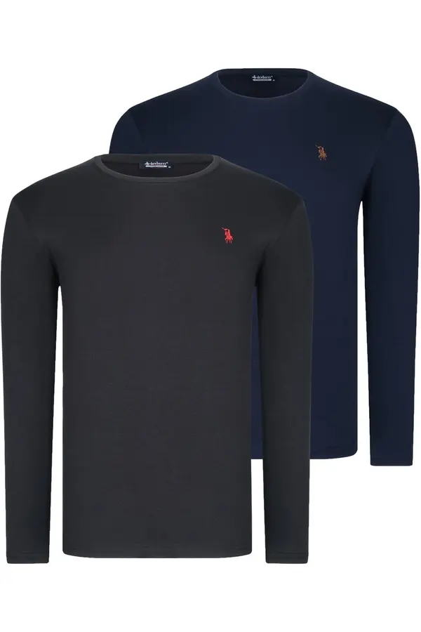 dewberry Мъжка тениска dewberry Antrsit