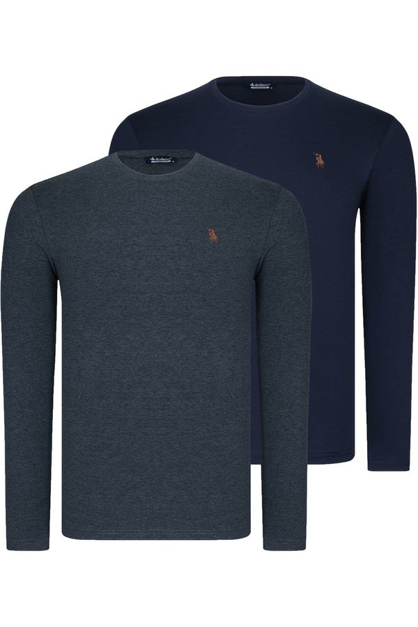 dewberry Мъжка тениска dewberry Antrsit