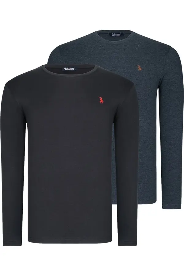 dewberry Мъжка тениска dewberry Antrsit