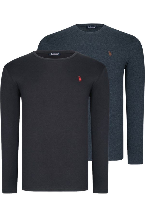 dewberry Мъжка тениска dewberry Antrsit