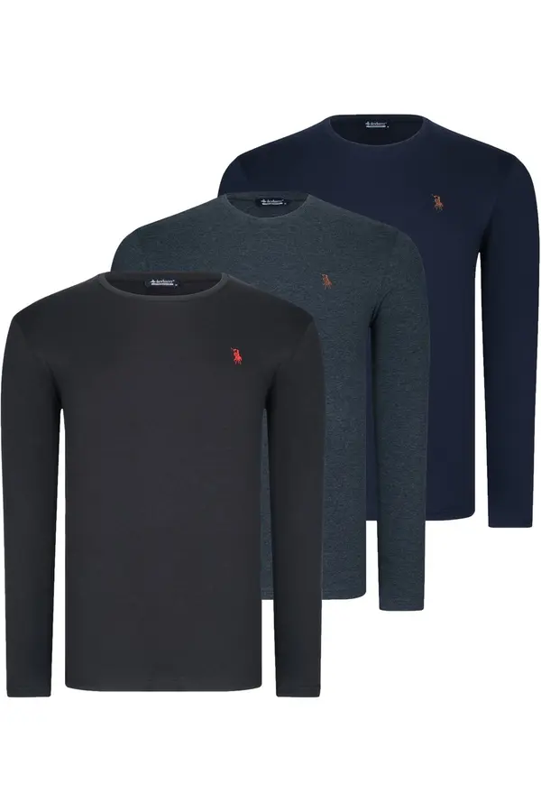 dewberry Мъжка тениска dewberry Antrsit