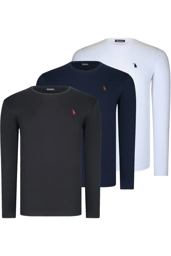 dewberry Мъжка тениска dewberry Antrsit