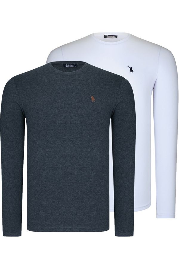 dewberry Мъжка тениска dewberry Antrsit