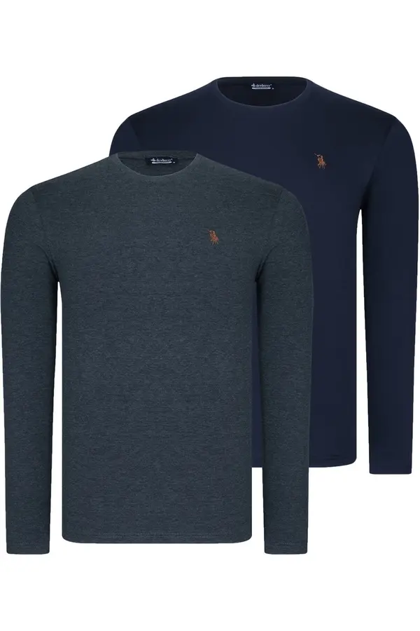 dewberry Мъжка тениска dewberry Antrsit