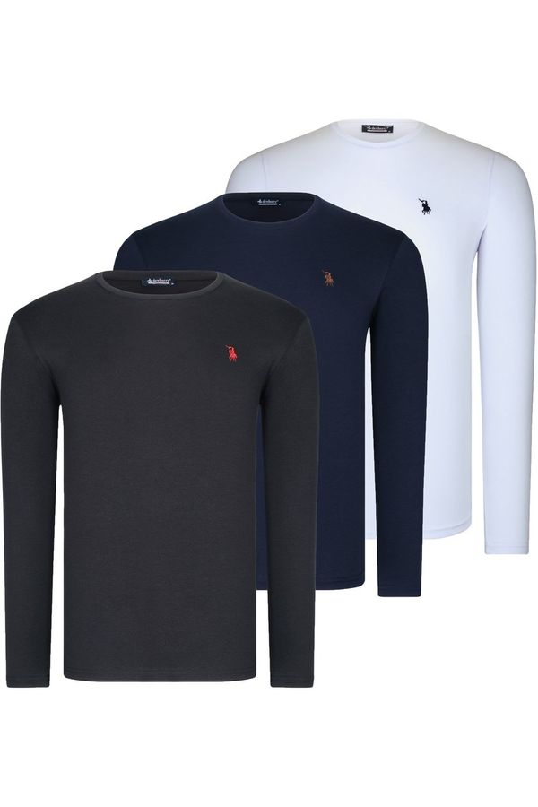 dewberry Мъжка тениска dewberry Antrsit