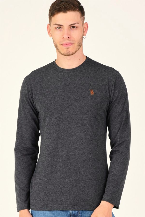 dewberry Мъжка тениска dewberry Antrsit