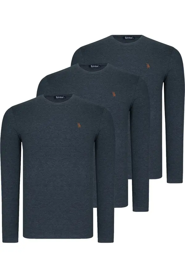 dewberry Мъжка тениска dewberry Antrsit