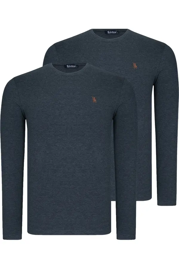 dewberry Мъжка тениска dewberry Antrsit