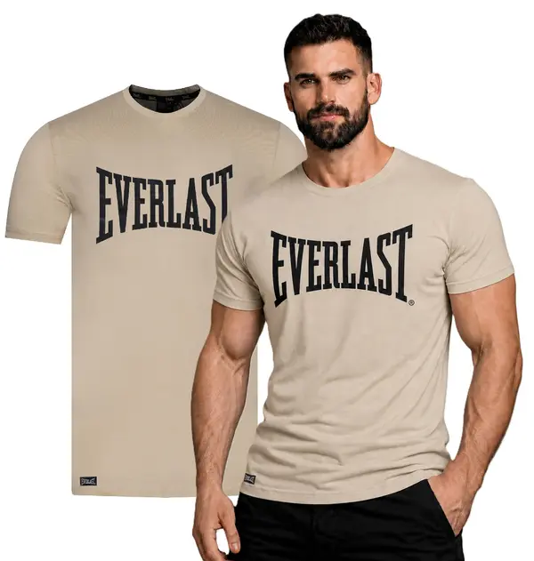 Everlast Мъжка тениска Everlast бежова