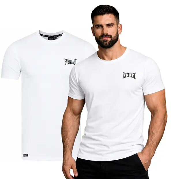 Everlast Мъжка тениска Everlast EL014 бяла