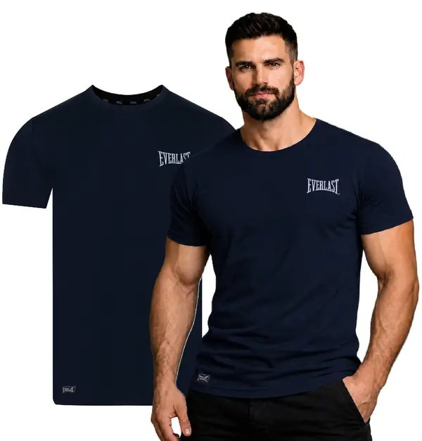 Everlast Мъжка тениска Everlast El014 тъмносиня