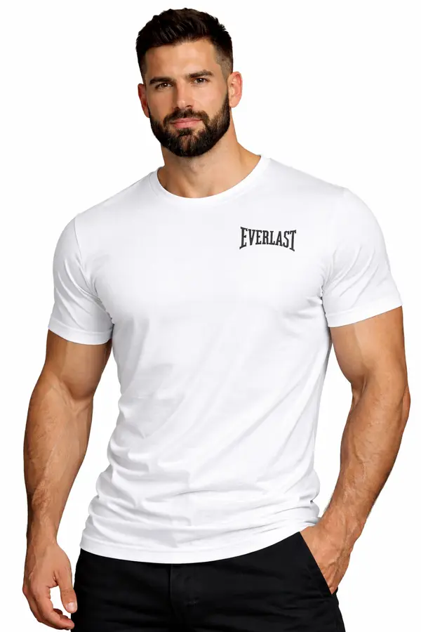 Everlast Мъжка тениска Everlast EL0912 бяла