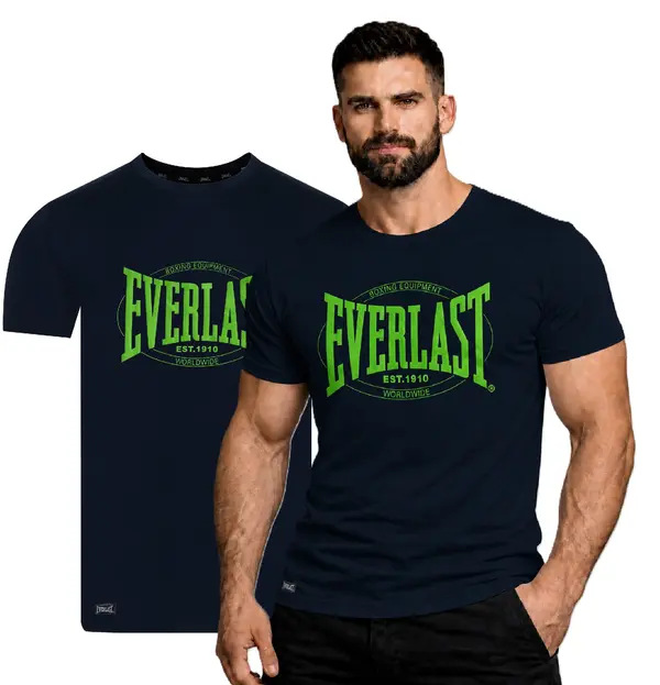 Everlast Мъжка тениска Everlast - тъмносиня