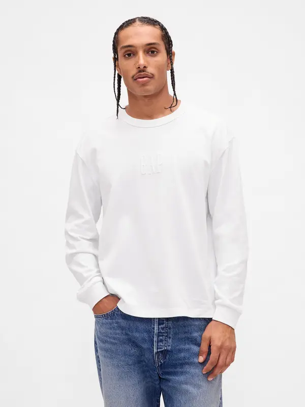 GAP Мъжка тениска GAP с лого