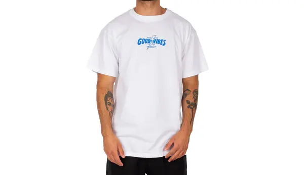 IrieDaily Мъжка тениска IrieDaily Ride Good Tee бяла