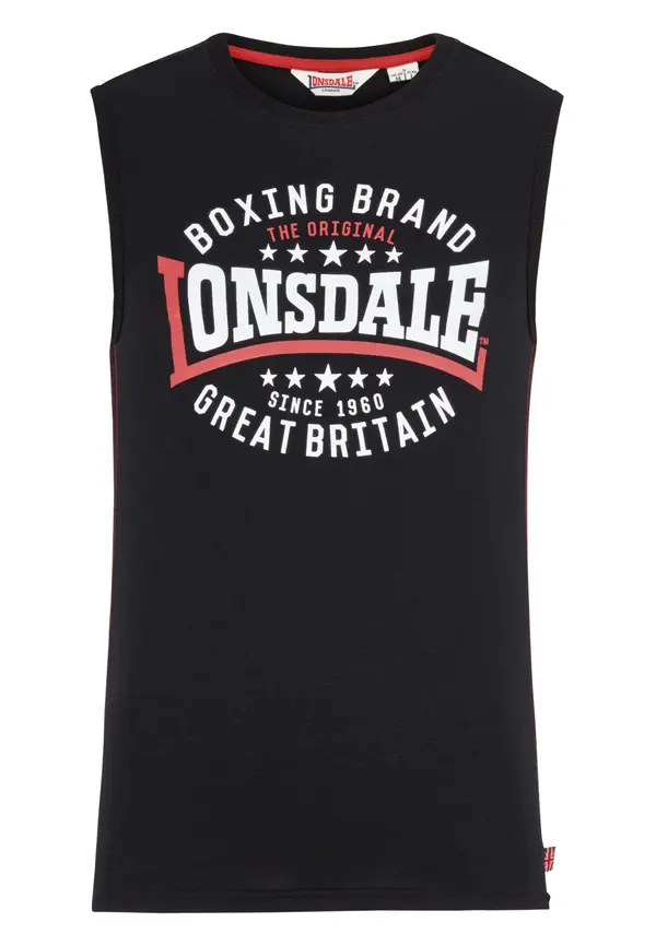 Lonsdale Мъжка тениска Lonsdale 114758-Black