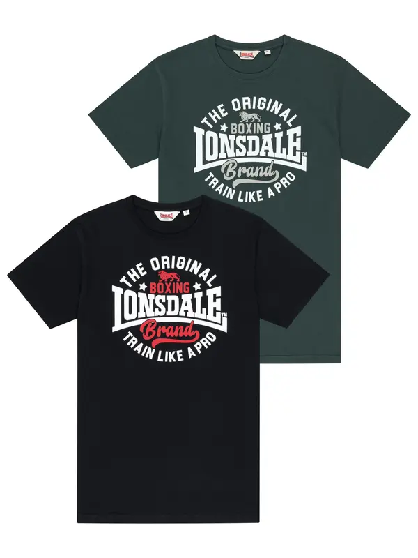 Lonsdale Мъжка тениска Lonsdale, двоен комплект