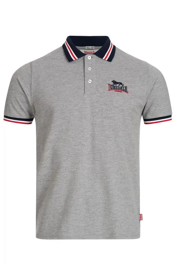 Lonsdale Мъжка тениска Lonsdale Marl Grey