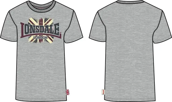 Lonsdale Мъжка тениска Lonsdale с нормална кройка